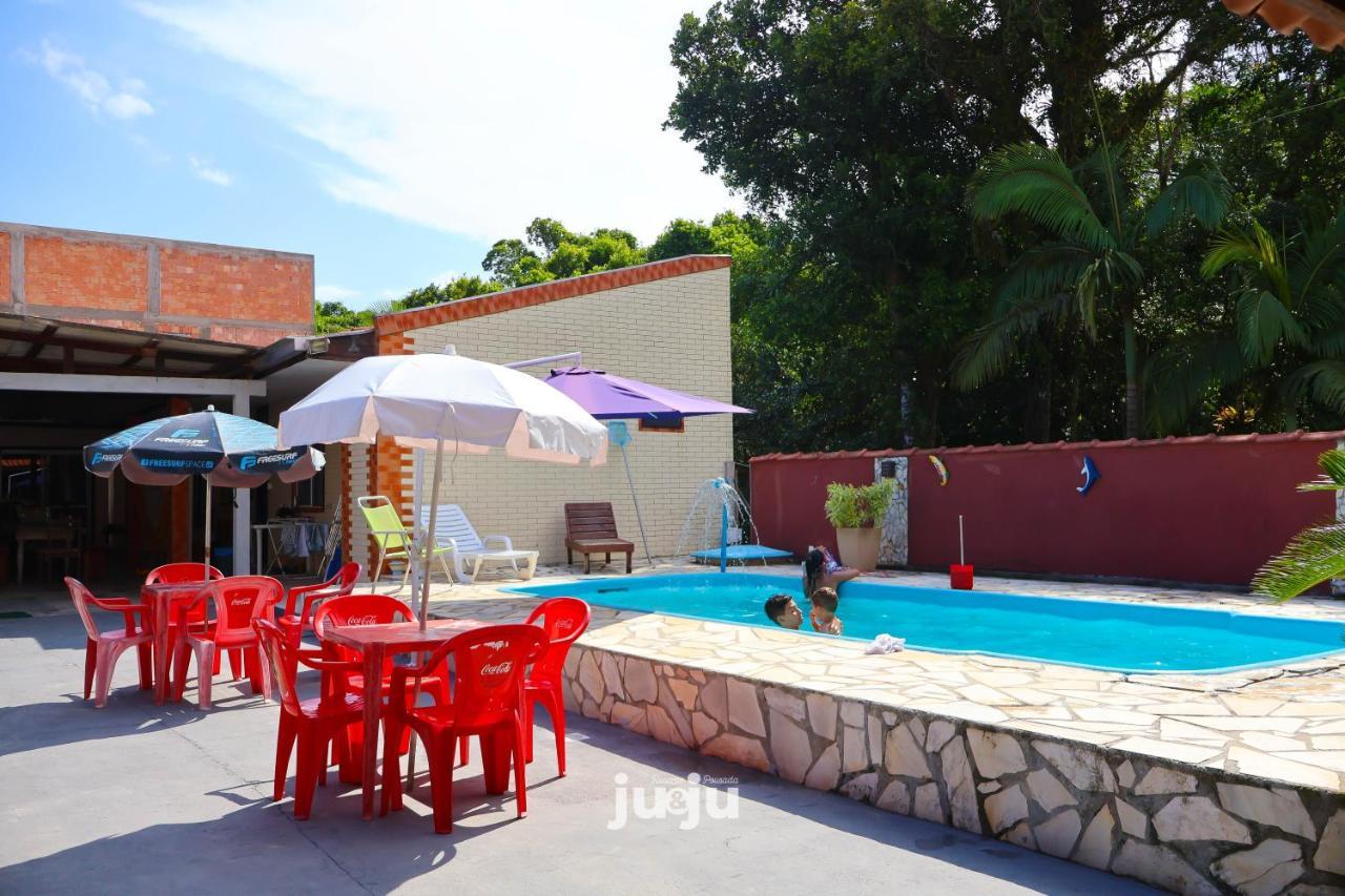 Recanto Pousada Ju&Ju Com Piscina Compartilhada Pontal do Parana Exterior photo